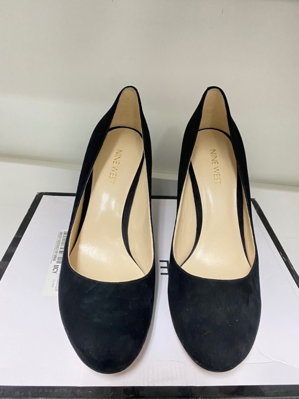 Nine West, size 8.5 black heels